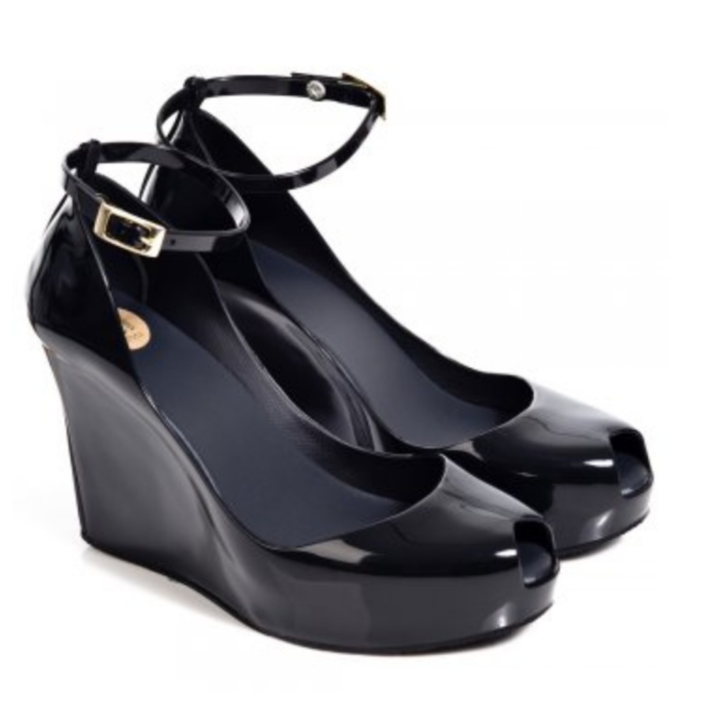 Melissa Black Patchuli Wedge